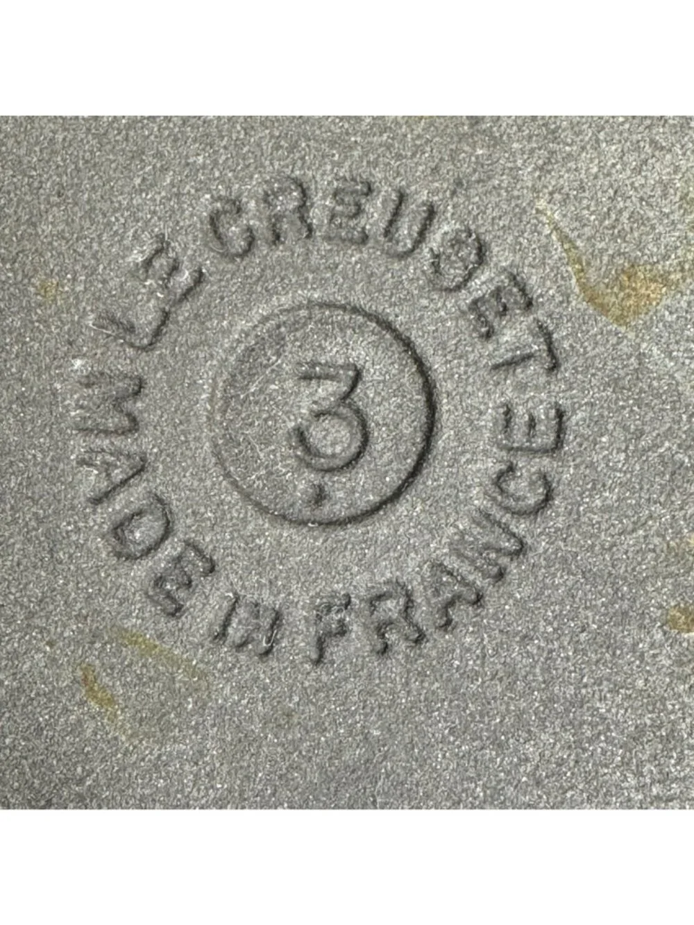 4 Le Creuset Red Au Gratin Dish #3 Cocotte Enameled Cast Iron 7.5 in France VTG - Picture 6 of 16